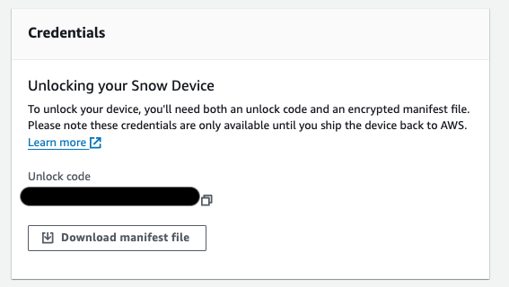 AWS Console Credentials