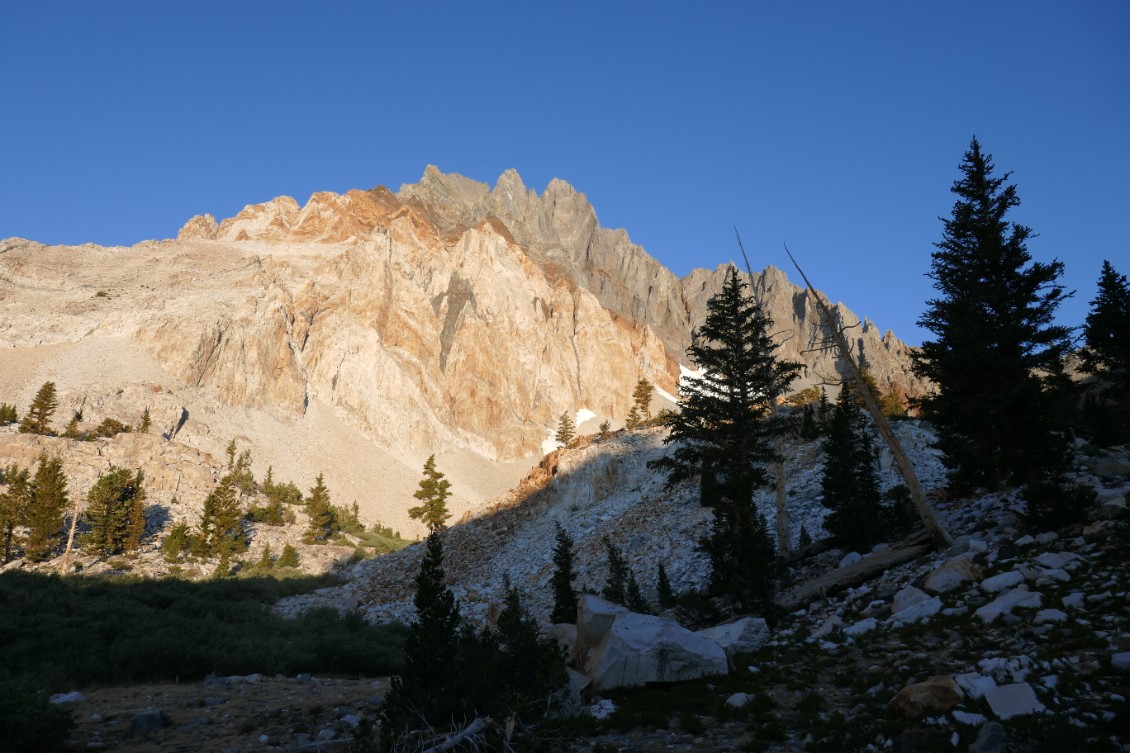 Off-road driving to Split Mountain trailhead
